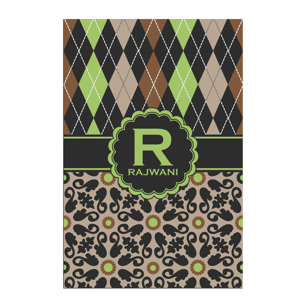 Custom Argyle & Moroccan Mosaic Posters - Matte - 20x30 (Personalized)