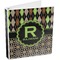 Argyle & Moroccan Mosaic 3-Ring Binder 3/4 - Main