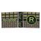 Argyle & Moroccan Mosaic 3-Ring Binder Approval- 3in