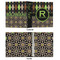 Argyle & Moroccan Mosaic 3 Ring Binders - Full Wrap - 1" - APPROVAL