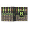 Argyle & Moroccan Mosaic 3 Ring Binders - Full Wrap - 1" - OPEN OUTSIDE