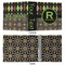 Argyle & Moroccan Mosaic 3 Ring Binders - Full Wrap - 2" - APPROVAL