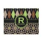 Argyle & Moroccan Mosaic 5' x 7' Patio Rug (Personalized)