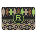 Argyle & Moroccan Mosaic Anti-Fatigue Kitchen Mat (Personalized)