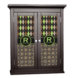 Argyle & Moroccan Mosaic Cabinet Decal - XLarge (Personalized)