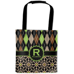 Argyle & Moroccan Mosaic Auto Back Seat Organizer Bag (Personalized)