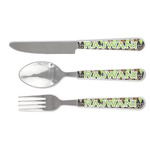 Argyle & Moroccan Mosaic Cutlery Set (Personalized)