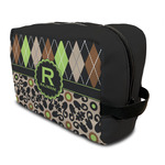 Argyle & Moroccan Mosaic Toiletry Bag / Dopp Kit (Personalized)