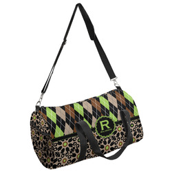 Argyle & Moroccan Mosaic Duffel Bag - Small (Personalized)