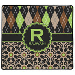 Argyle & Moroccan Mosaic XL Gaming Mouse Pad - 18" x 16" (Personalized)