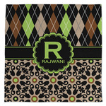 Argyle & Moroccan Mosaic Microfiber Dish Towel (Personalized)