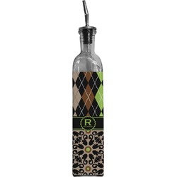 Argyle & Moroccan Mosaic Oil Dispenser Bottle (Personalized)