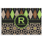 Argyle & Moroccan Mosaic Disposable Paper Placemats (Personalized)