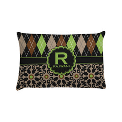 Argyle & Moroccan Mosaic Pillow Case - Standard (Personalized)