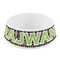 Argyle & Moroccan Mosaic Plastic Pet Bowls - Small - MAIN