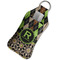 Argyle & Moroccan Mosaic Sanitizer Holder Keychain - Large in Case