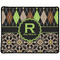 Argyle & Moroccan Mosaic Small Gaming Mats - FRONT