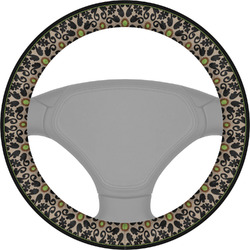 Argyle & Moroccan Mosaic Steering Wheel Cover