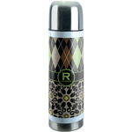 Argyle & Moroccan Mosaic Stainless Steel Thermos (Personalized)