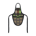 Argyle & Moroccan Mosaic Bottle Apron (Personalized)