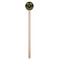 Argyle & Moroccan Mosaic Wooden 7.5" Stir Stick - Round - Single Stick