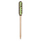 Argyle & Moroccan Mosaic Wooden Food Pick - Paddle - Single Pick