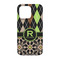 Argyle & Moroccan Mosaic iPhone 13 Case - Back