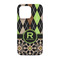 Argyle & Moroccan Mosaic iPhone 13 Pro Case - Back