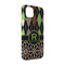 Argyle & Moroccan Mosaic iPhone 14 Case - Angle