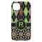 Argyle & Moroccan Mosaic iPhone 14 Plus Tough Case - Back