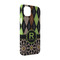 Argyle & Moroccan Mosaic iPhone 14 Pro Case - Angle