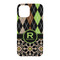 Argyle & Moroccan Mosaic iPhone 15 Case - Back