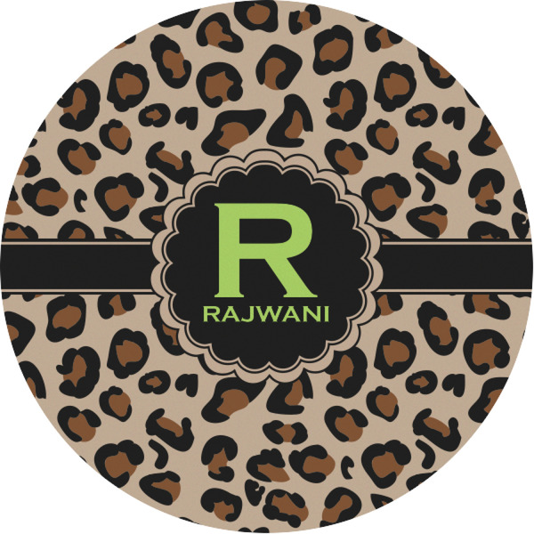 Custom Granite Leopard Multipurpose Round Labels - 1" (Personalized)