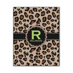 Granite Leopard Wood Print - 11x14 (Personalized)