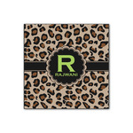 Granite Leopard Wood Print - 12x12 (Personalized)