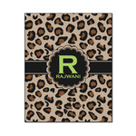 Granite Leopard Wood Print - 16x20 (Personalized)