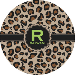 Granite Leopard Multipurpose Round Labels - 2" (Personalized)