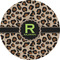 Granite Leopard 2" Multipurpose Round Labels - Single Sticker