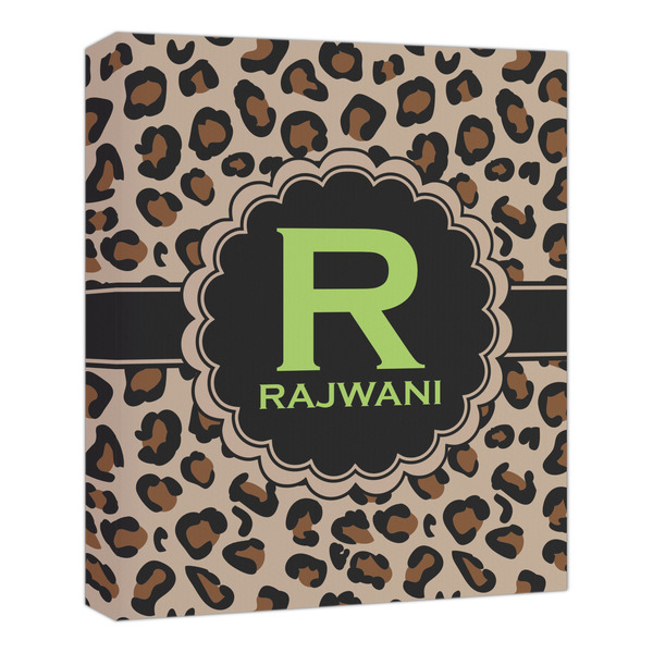 Custom Granite Leopard Canvas Print - 20x24 (Personalized)