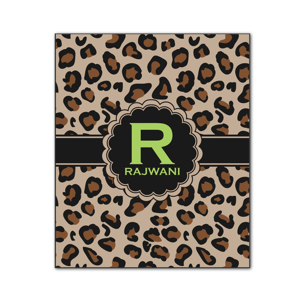 Custom Granite Leopard Wood Print - 20x24 (Personalized)