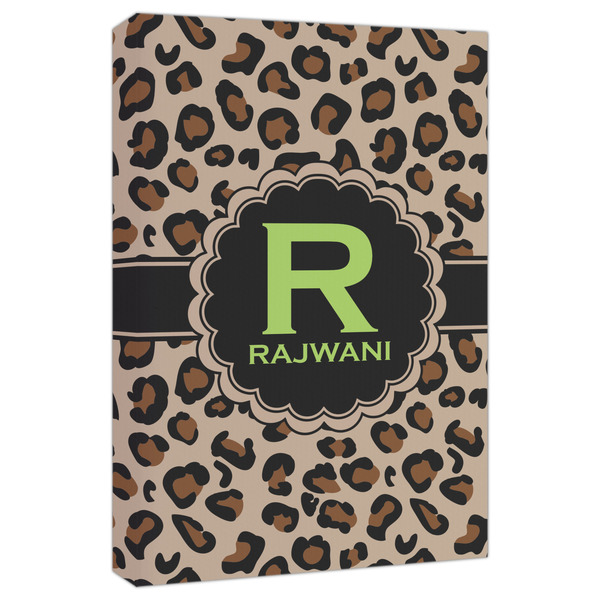 Custom Granite Leopard Canvas Print - 20x30 (Personalized)