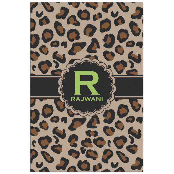 Custom Granite Leopard Poster - Matte - 24x36 (Personalized)