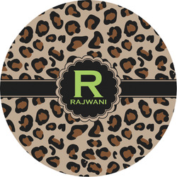 Granite Leopard Multipurpose Round Labels - 3" (Personalized)