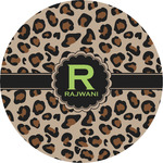 Granite Leopard Multipurpose Round Labels - 5" (Personalized)