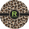 Granite Leopard 5" Multipurpose Round Label - Single Sticker