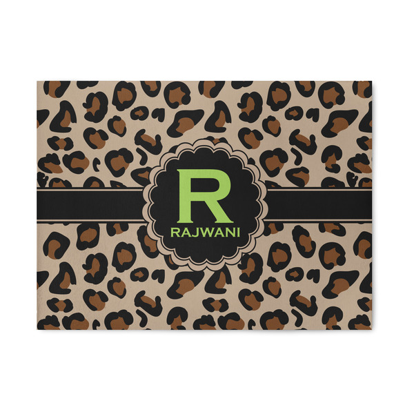 Custom Granite Leopard 5' x 7' Indoor Area Rug (Personalized)