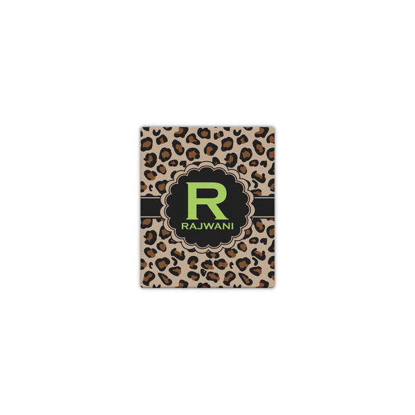 Custom Granite Leopard Canvas Print - 8x10 (Personalized)