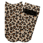 Granite Leopard Adult Ankle Socks