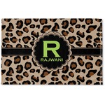 Granite Leopard Woven Mat (Personalized)