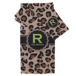 Granite Leopard Bath Towel Set - 3 Pcs (Personalized)